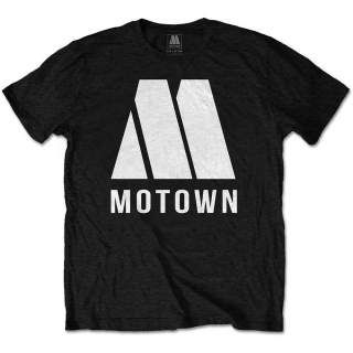 MOTOWN - M Logo - čierne pánske tričko