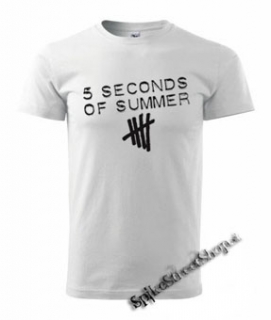 5 SECONDS OF SUMMER - Logo - biele detské tričko