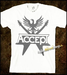 ACCEPT - Grey Sign - biele detské tričko