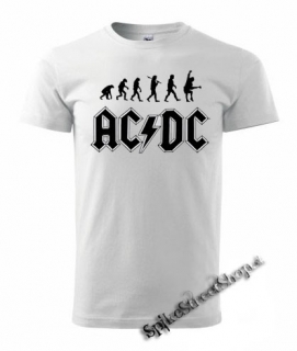 AC/DC - Evolution - biele detské tričko