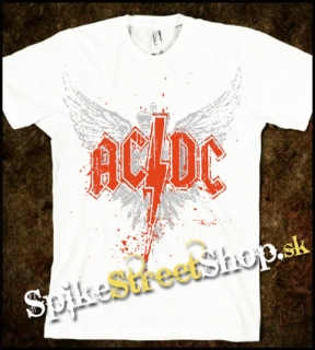 ACDC - Wings - biele detské tričko