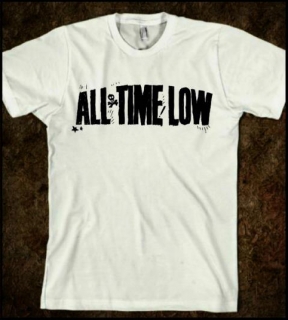 ALL TIME LOW - Logo - biele detské tričko