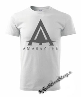 AMARANTHE - Grey Logo - biele detské tričko