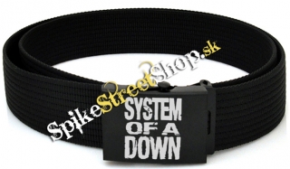 SYSTEM OF A DOWN - Logo - plátený opasok