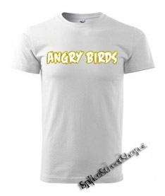 ANGRY BIRDS - biele detské tričko