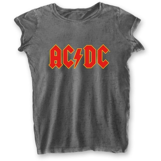 AC/DC - Logo - sivé dámske tričko