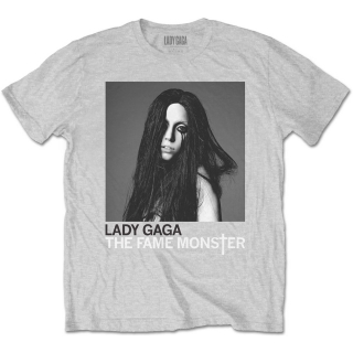 LADY GAGA - Fame Monster - sivé pánske tričko
