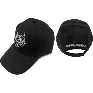 DISTURBED - Icon & Logo - čierna šiltovka