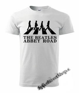 BEATLES - Abbey Road Silhouette - biele detské tričko