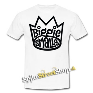 BIGGIE SMALLS - Logo - biele detské tričko