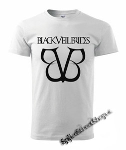 BLACK VEIL BRIDES - Logo - biele detské tričko