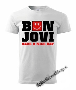 BON JOVI - Have A Nice Day - biele detské tričko