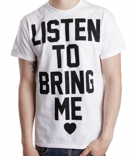 BRING ME THE HORIZON - Listen To Bring Me - foto 2 - biele detské tričko