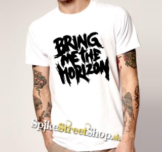 BRING ME THE HORIZON - Painted Logo - biele detské tričko