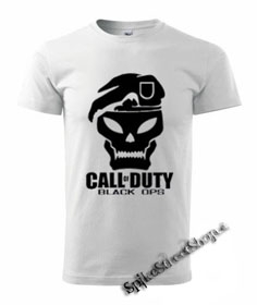 CALL OF DUTY - Skull - biele detské tričko