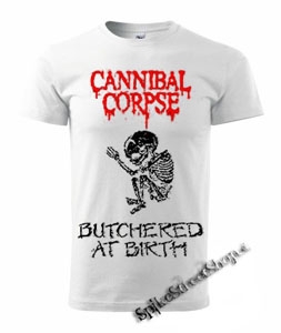 CANNIBAL CORPSE - Butchered At Birth - biele detské tričko