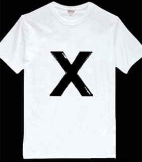 ED SHEERAN - X - biele detské tričko