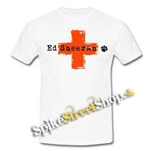 ED SHEERAN + - biele detské tričko