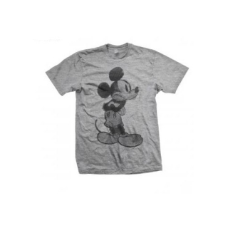 DISNEY - Mickey Mouse Sketch - sivé pánske tričko