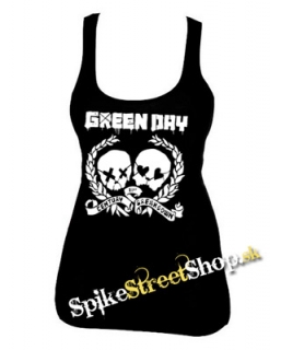 GREEN DAY - 21 st. Century Breakdown Skulls - Ladies Vest Top
