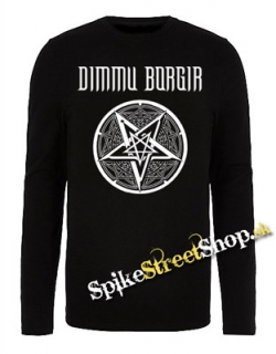 DIMMU BORGIR - Pentagram - čierne pánske tričko s dlhými rukávmi