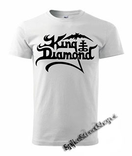 KING DIAMOND - Logo - biele detské tričko