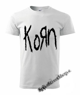 KORN - Logo - biele detské tričko