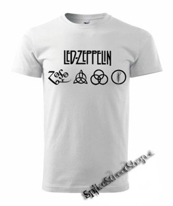 LED ZEPPELIN - Logo - biele detské tričko
