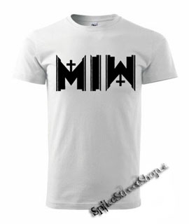 MOTIONLESS IN WHITE - Logo Cemetery - biele detské tričko