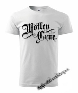 MOTLEY CRUE - Logo - biele detské tričko