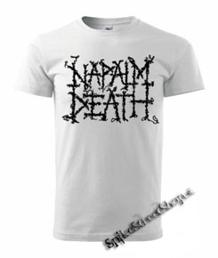 NAPALM DEATH - Logo - biele detské tričko