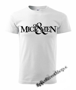 OF MICE AND MEN - Logo - biele detské tričko