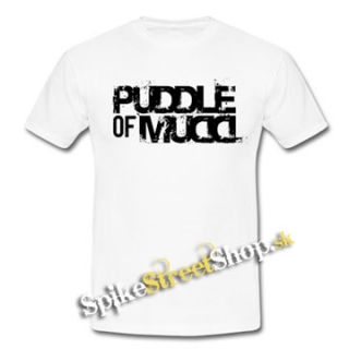PUDDLE OF MUDD - Logo - biele detské tričko