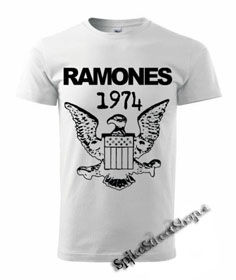 RAMONES - 1974 - biele detské tričko