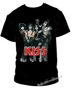 KISS - Band Motive 1 - pánske tričko