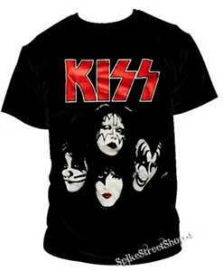 KISS - Tváre - pánske tričko