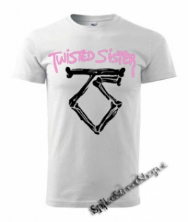TWISTED SISTER - Logo - biele detské tričko