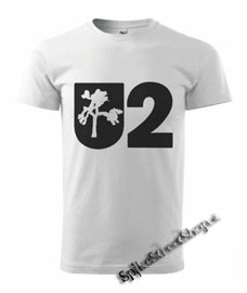 U2 - biele detské tričko