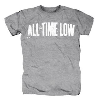 ALL TIME LOW - Logo - sivé detské tričko