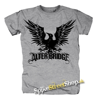 ALTER BRIDGE - Logo - sivé detské tričko