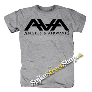 ANGELS AND AIRWAVES - Logo - sivé detské tričko