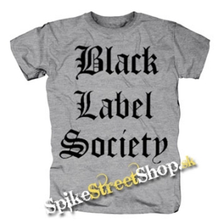 BLACK LABEL SOCIETY - Logo - sivé detské tričko