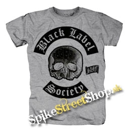 BLACK LABEL SOCIETY - Skull - sivé detské tričko
