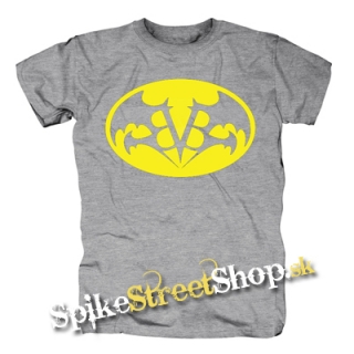 BLACK VEIL BRIDES - Batman Logo - sivé detské tričko
