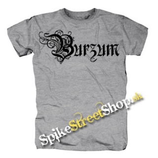 BURZUM - Logo - sivé detské tričko