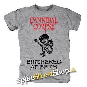 CANNIBAL CORPSE - Butchered At Birth - sivé detské tričko