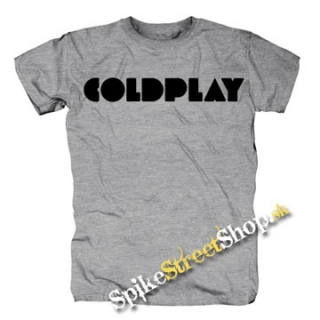 COLDPLAY - Logo - sivé detské tričko