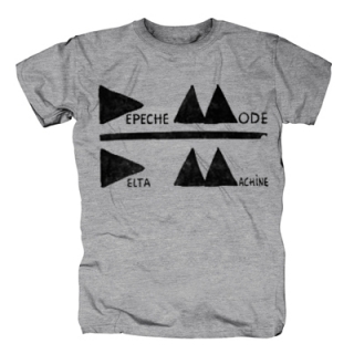 DEPECHE MODE - Delta Machine Logo - Black Motive - sivé detské tričko