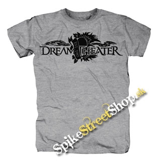DREAM THEATER - Black Logo - sivé detské tričko