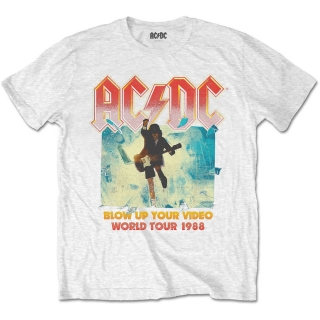 AC/DC - Blow Up Your Video - biele pánske tričko